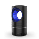 Aparelho elétrico Fly Bug, Armadilha luminosa de LED para matar mosquitos e pequenos insetos, com fonte de alimentação USB e adaptador.