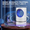Aparelho elétrico Fly Bug, Armadilha luminosa de LED para matar mosquitos e pequenos insetos, com fonte de alimentação USB e adaptador.